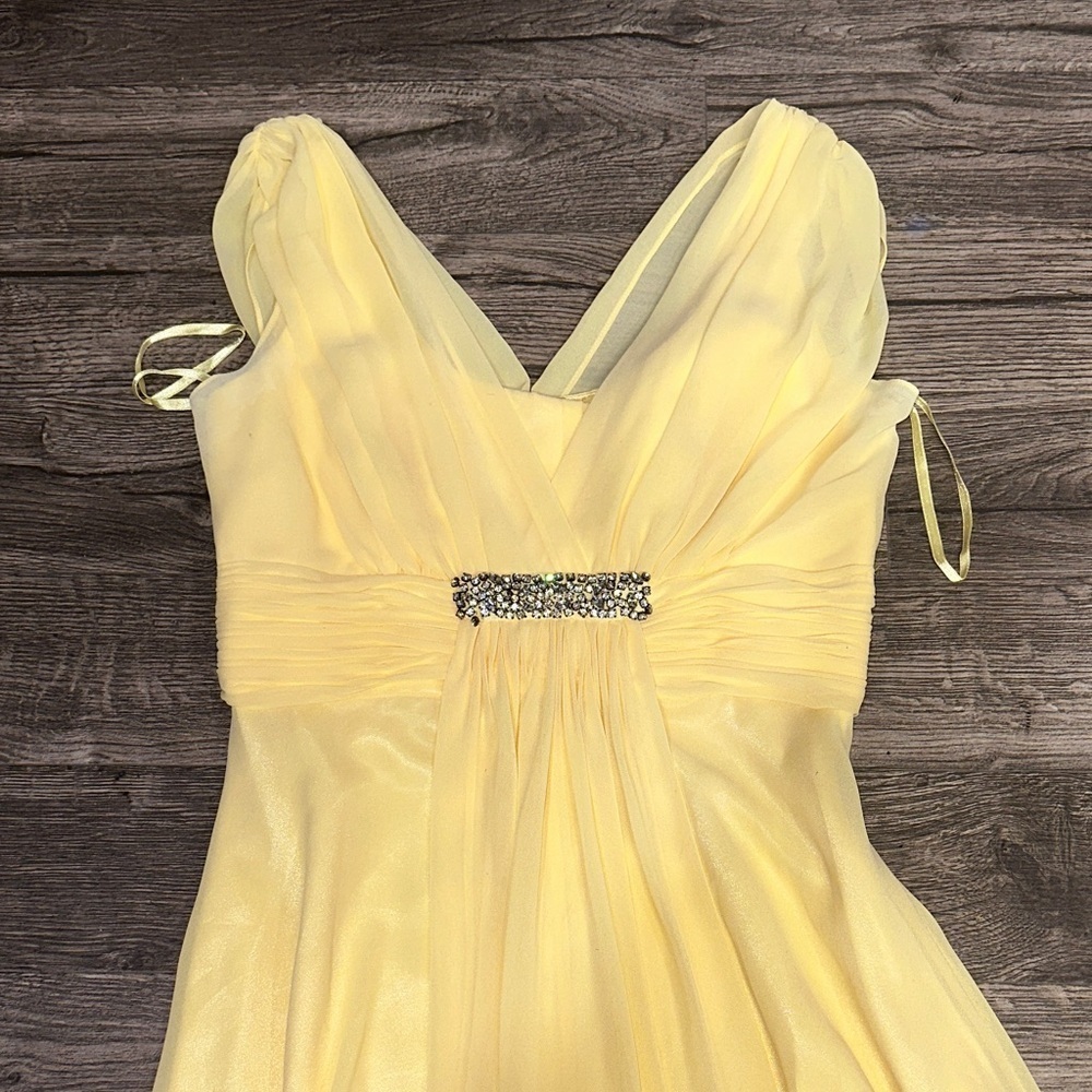 Eliza J Yellow Maxi Dress - Picture 3 of 8